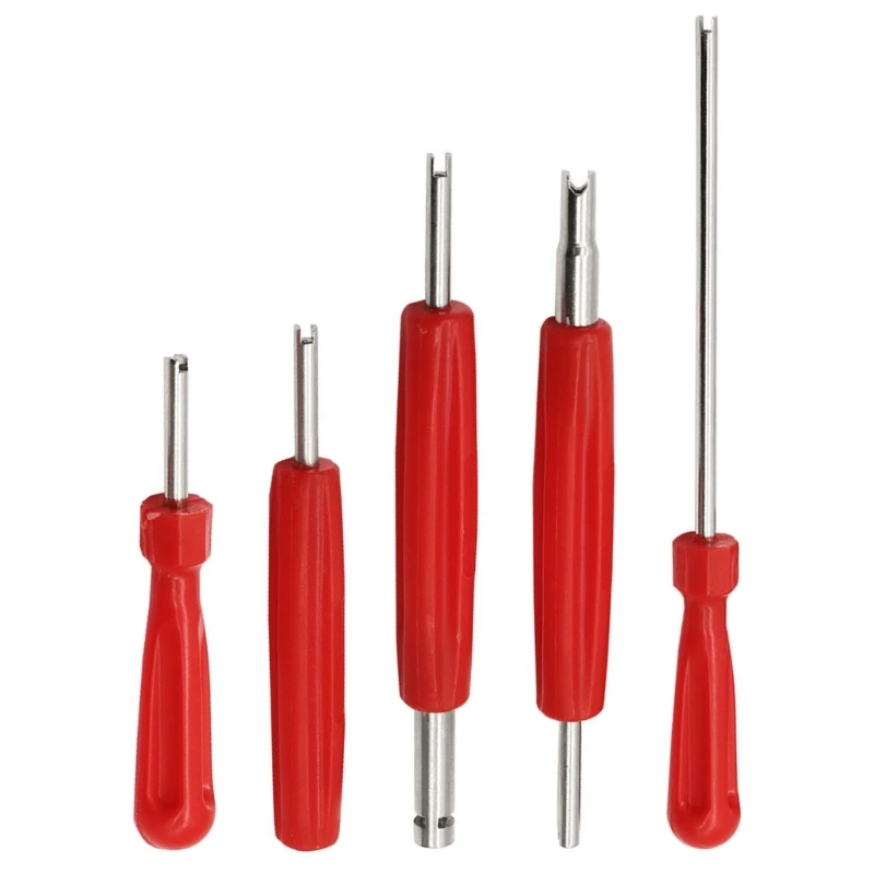ยางวาล์ว Stem Key วาล์ว Removal ประแจไขควงเครื่องมือที่มีประโยชน์สำหรับเปลี่ยนวาล์วบนยานพาหนะ Dropship