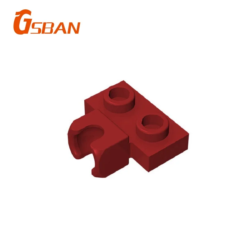 GSBan 14704 Bricks 50pcs Plate Modified 1x2 with Small Tow Ball Socket Particles Building Blocks Accessories