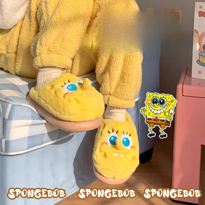 المرأة سميكة وحيد لطيف الكرتون أفخم النعال المنزل شتاء دافئ عدم الانزلاق أحذية الملاعب المغطاة امرأة مريحة لينة الدافئة شبشب منزل #1