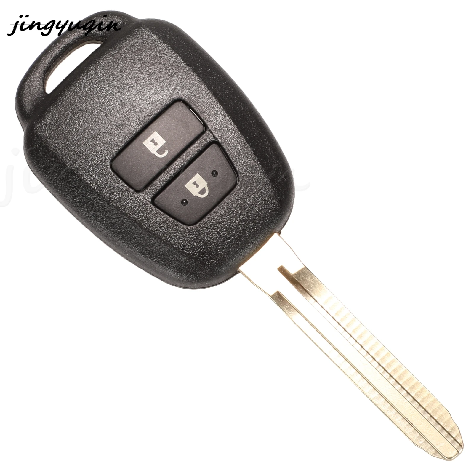 jingyuqin 2/3/4 Buttons Replacement Remote Car Key Shell Case Fob For Toyota CAMRY Corolla RAV4 Prius TOY43 Blade