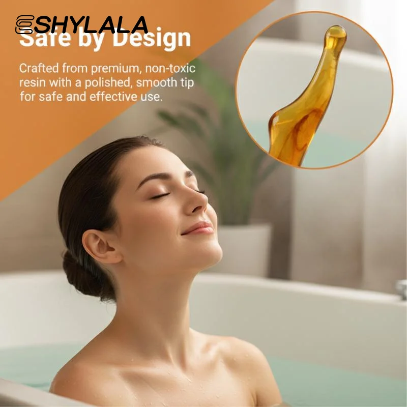 

Gua Sha Massage Scraping Tool Resin Face Massager for Facial Acupuncture Relaxing Lifting Beauty Routine