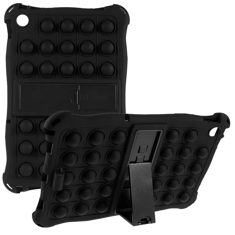 

Чехол для планшета Lenovo Tab M10 (3-го поколения) TB-328FU / TB-328XU с игрушкой-антистресс, силиконовый, противоударный, с подставкой из поликарбоната, защитный