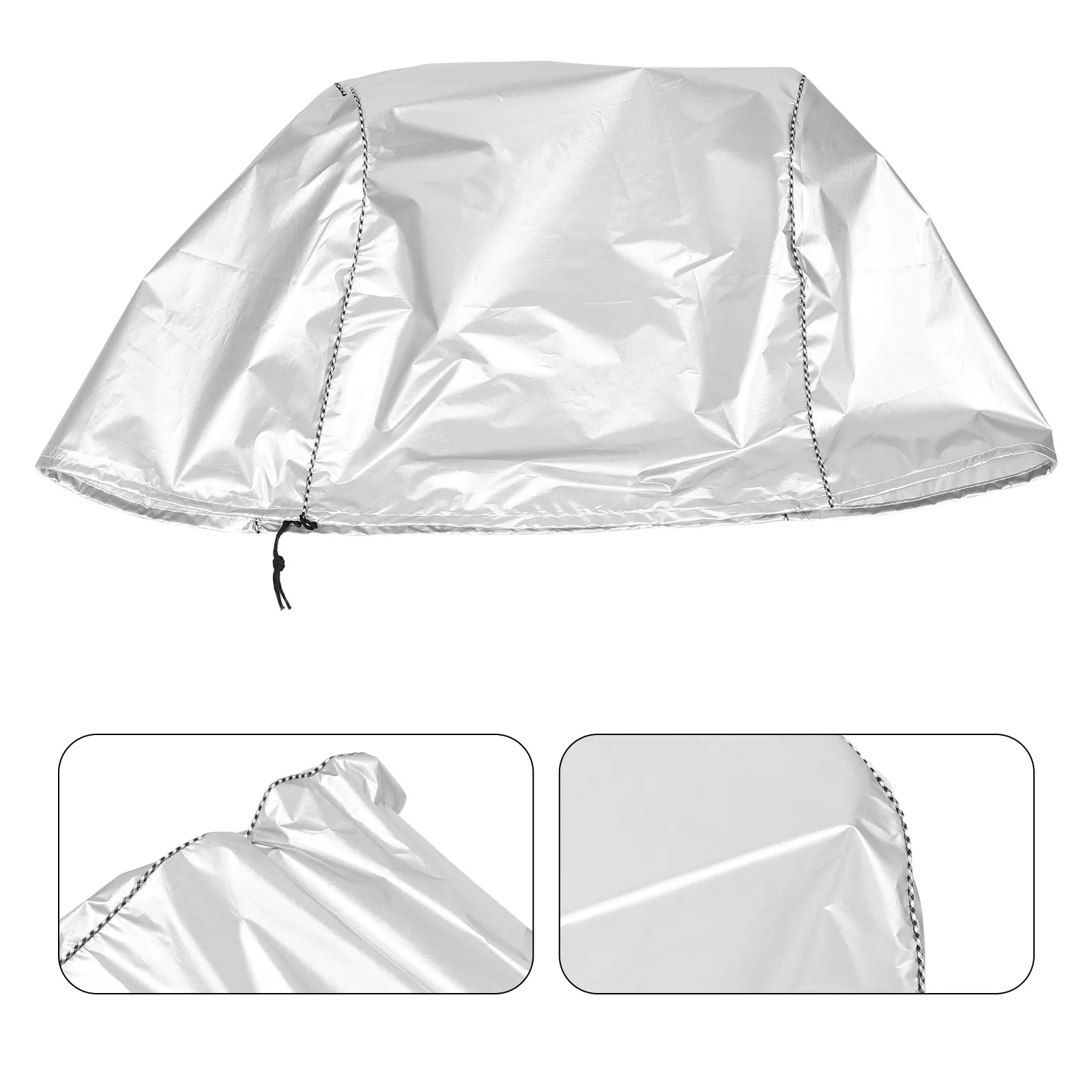 

Anti Static Waterproof Printer Enclosure 210D Oxford Fabric Dustproof Heavy Duty Metallic Silver 3D Printer Cover for Ender 3