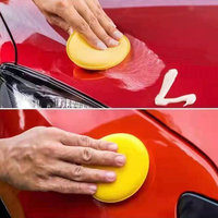 6/12PCS High Density Foam Applicator Pads Car Round Waxing Polish Sponges Curing And Polishing Sponges Auto Cleaning Accessories