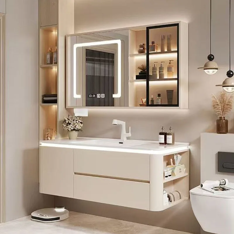 Modern Magazine Bathroom Cabinet Organizer Storage Toilet Bathroom Cabinet Bedroom Show Sink Replica Vestidores Salon Furniture