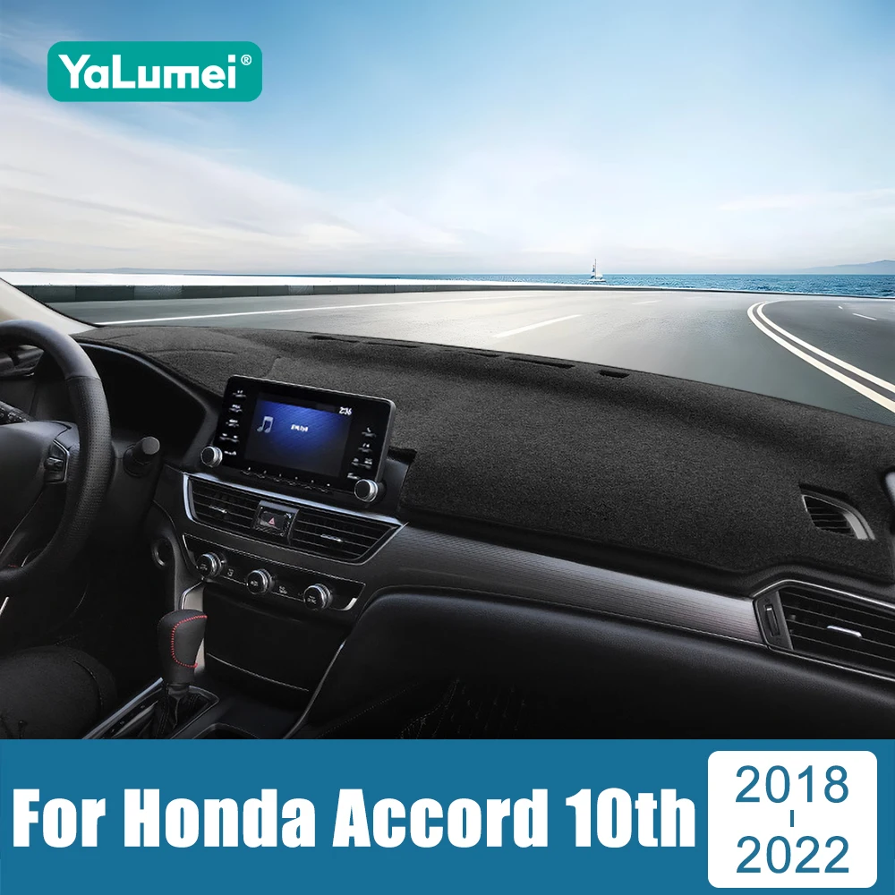 

Car Dashboard Cover For Honda Accord 10th 2018 2019 2020 2021 2022 Instrument Desk Sun Shade Mat Dash Non-slip Pad Accessories