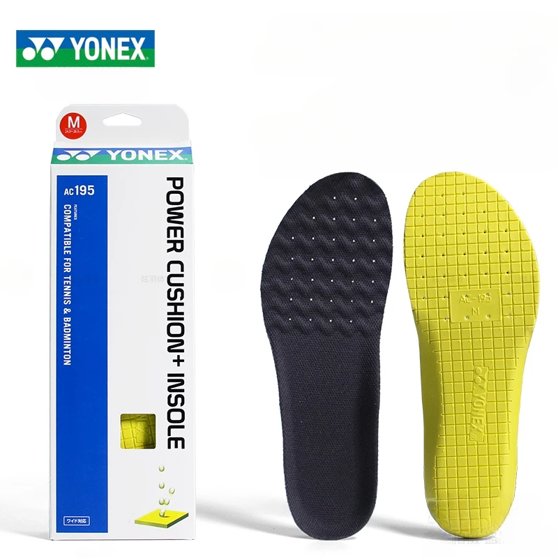 نعل رياضي من YONEX ممتص للصدمات سميك ، مرونة عالية ، وسادة طاقة مريحة ، أحذية تنس الريشة ، جديد ،