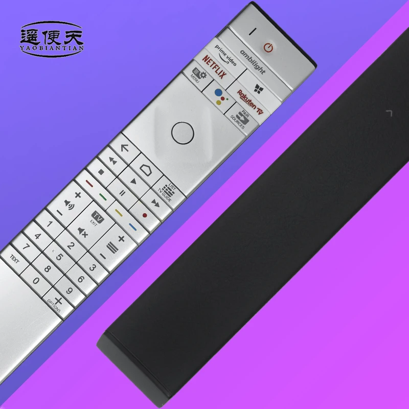 Télécommande vocale originale SRC-4522 pour Philips 398GM1SEPHN005SY, 48OLED806, 55/65OLED856, 65/77OLED937, 48/55/65OLED807 avec rétroéclairage