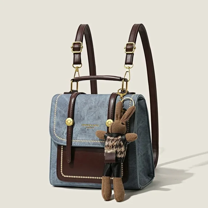 Travel Backpack New Retro Niche Design Bag Fashion Portable Backpack Small Backpack High Quality and High Appearance Level  bag