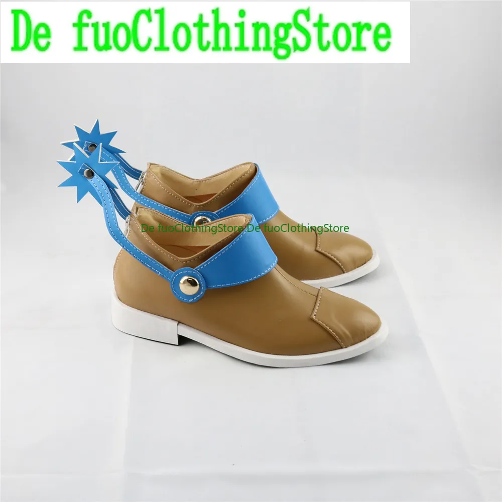 

Defuo Bizarre Adventure ZERO DWN Обувь для косплея Сапоги Игры Аниме Магазин обуви на Хэллоуин