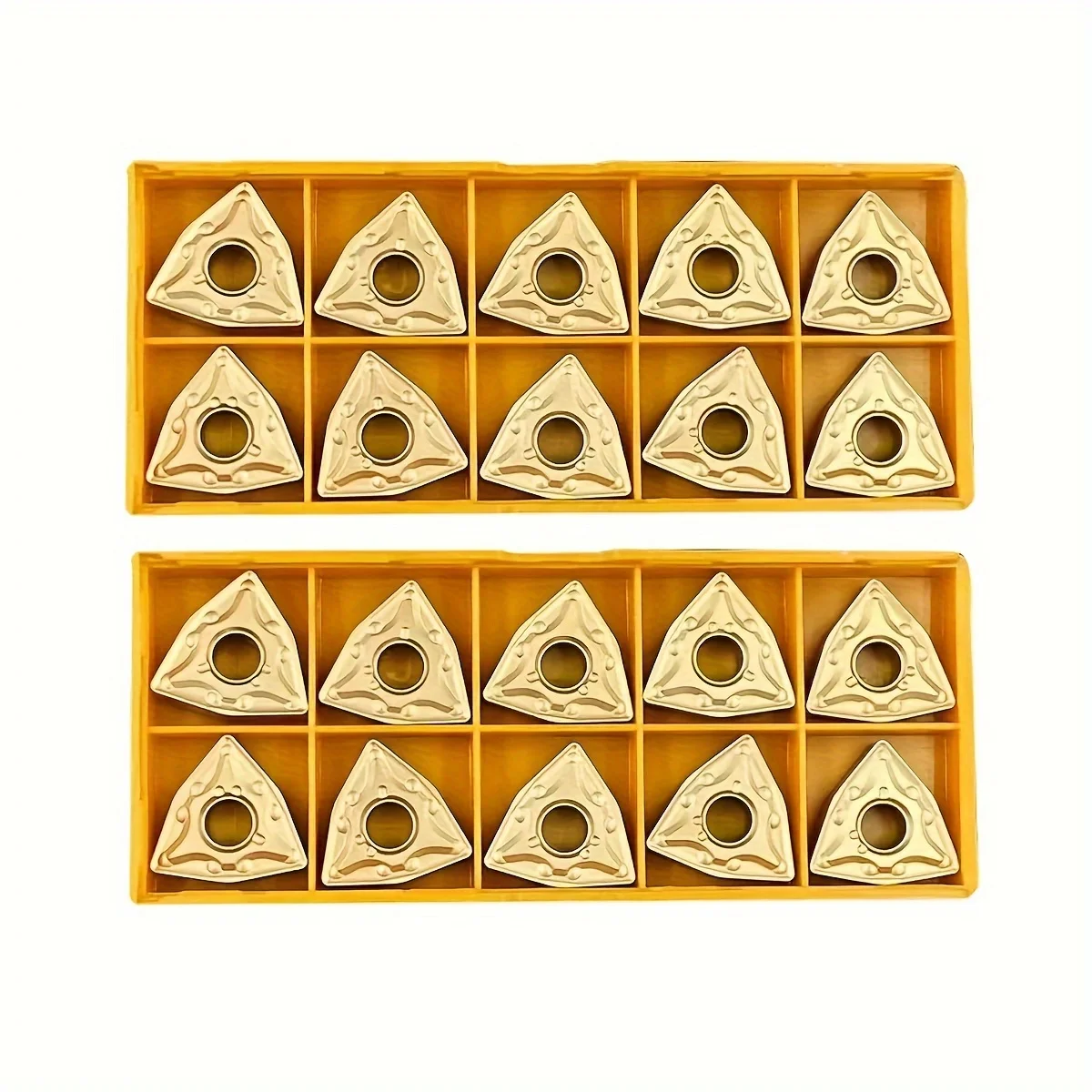 20 inserti per tornitura in metallo duro WNMG080408-MA - Utensili per tornio CNC per la lavorazione dei metalli, compatibilità universale