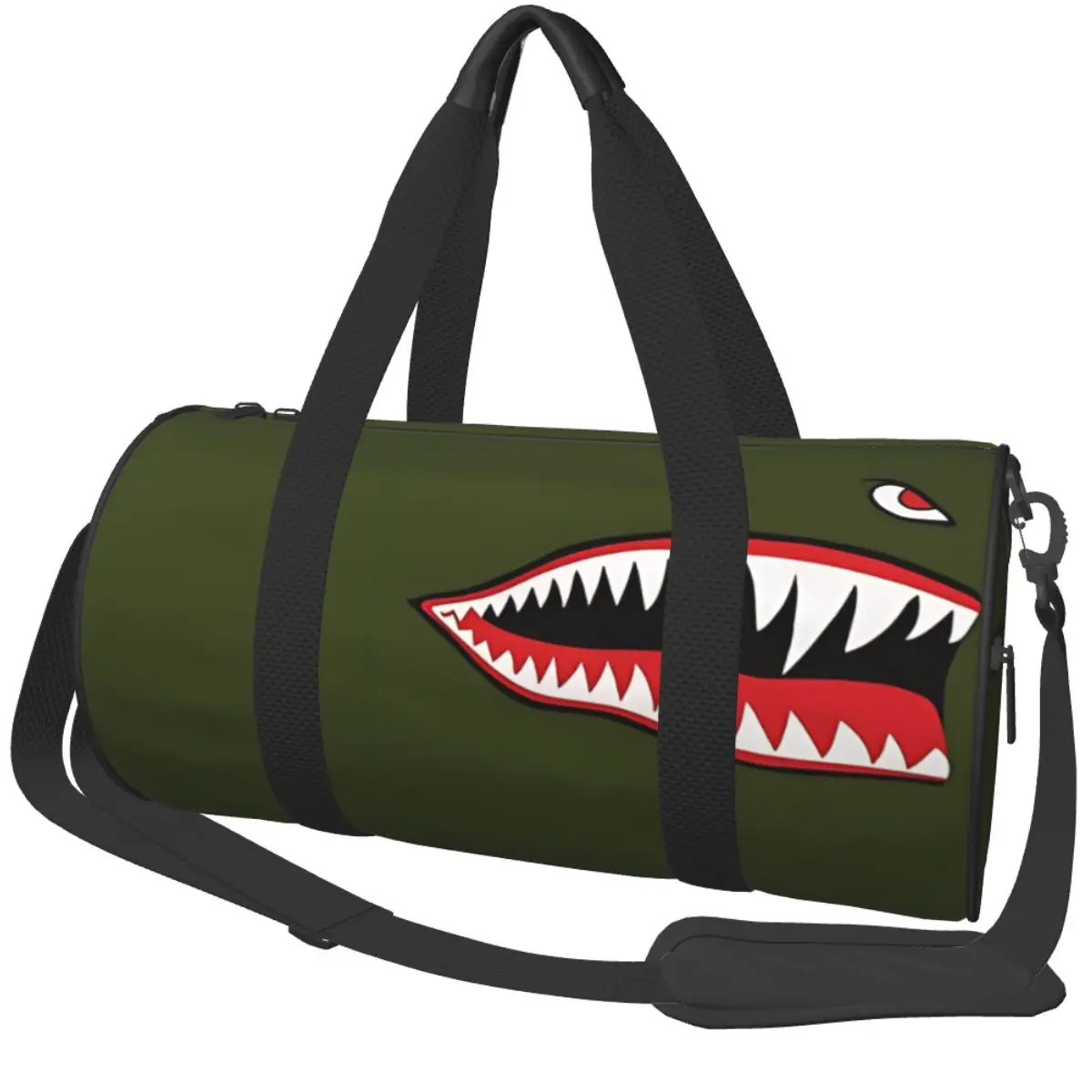 

Спортивные сумки Flying Tigers Nose Warhawk, спортивная сумка для багажа с обувью, новинка, мужские сумки на заказ, портативная сумка для фитнеса