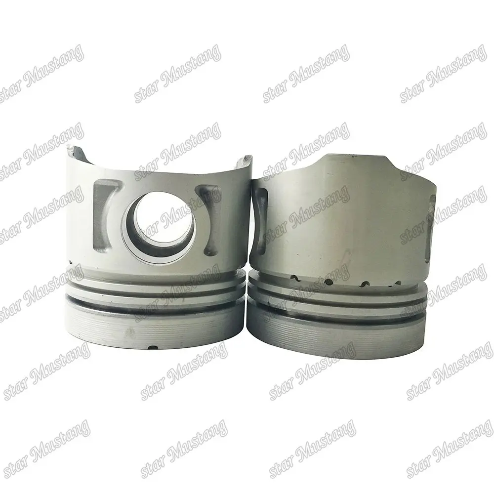 Piston 6BD1 With Valve Print 51 Combustion Chamber 1121112421 1-12111-242-1 For Isuzu Engine Repair Parts