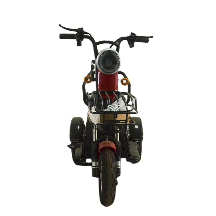 2024 Factory Manufacturer Customize 500W 600W 3 Seats Mobility Scooter Vehicle Electric Cargo Tricycles for Adult
