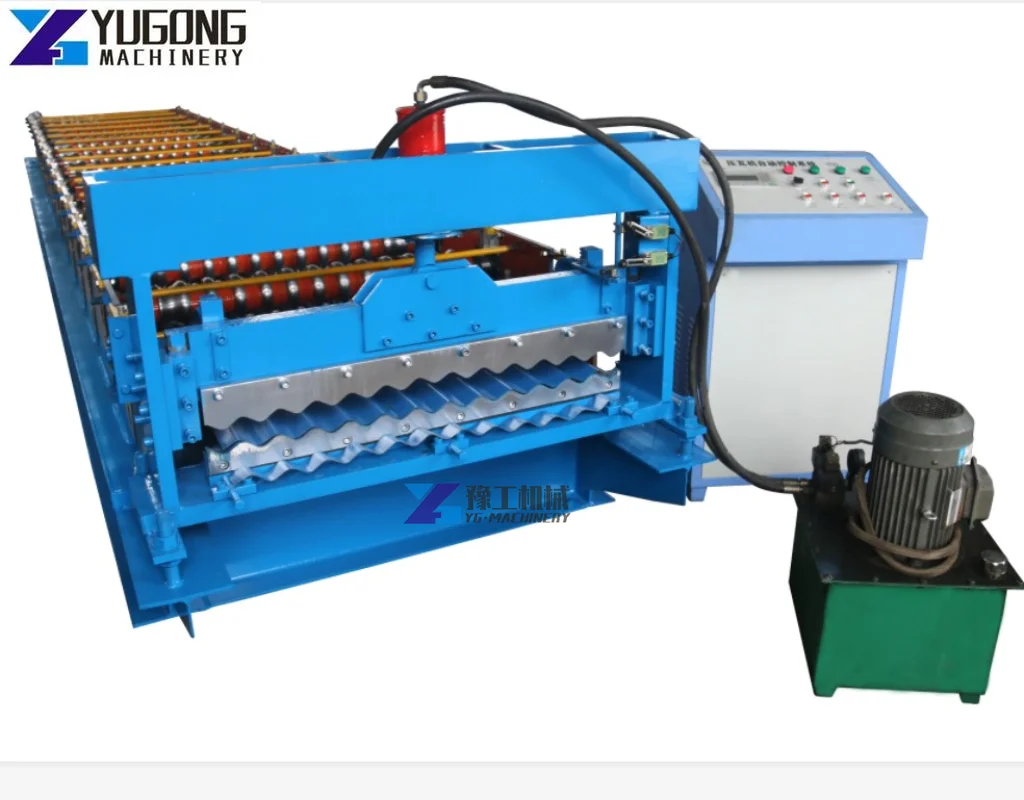 Steel Metal Roof Corrugated Iron Roofing Zinc Sheet Roll Forming Machine Forming Machine Production Line Factory Price