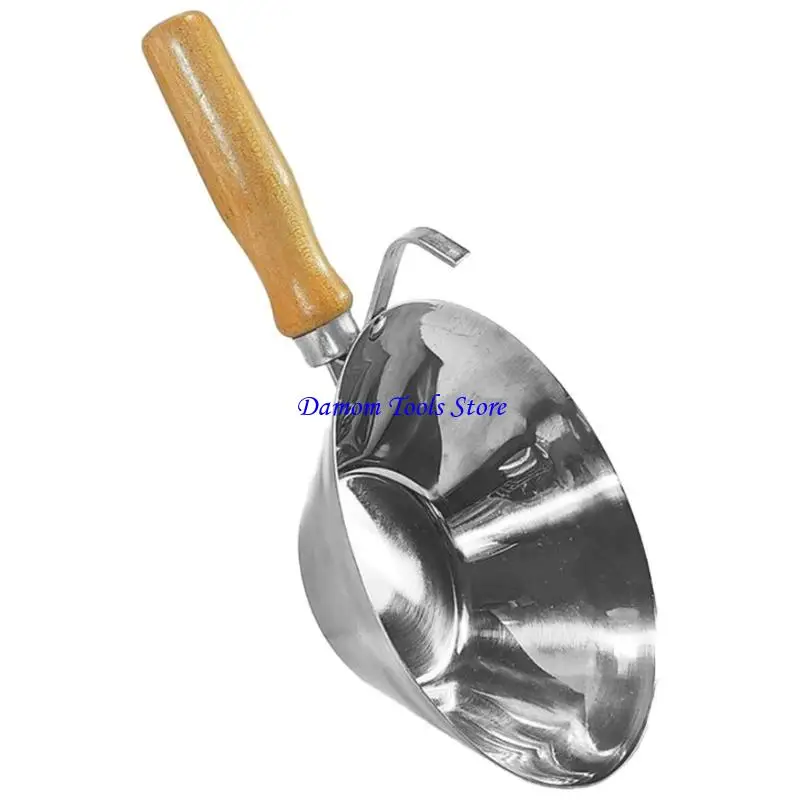 57BE All-Gupher Bucket Stain Ducket Ducket مع حوض مزج المقبض الخشبي