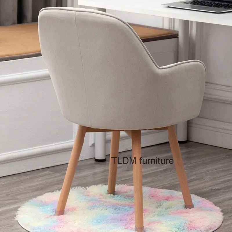 Comfortable Computer Office Chair Home Sedentary Desk Lazy Office Chair Bedroom Makeup Cadeira Para Computador Decoration