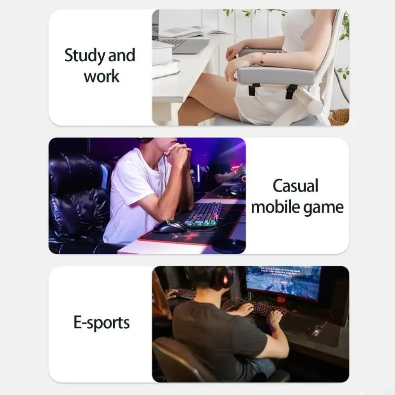 E5be cuscini e poltrone rimovibili pad bracciolo ergonomico