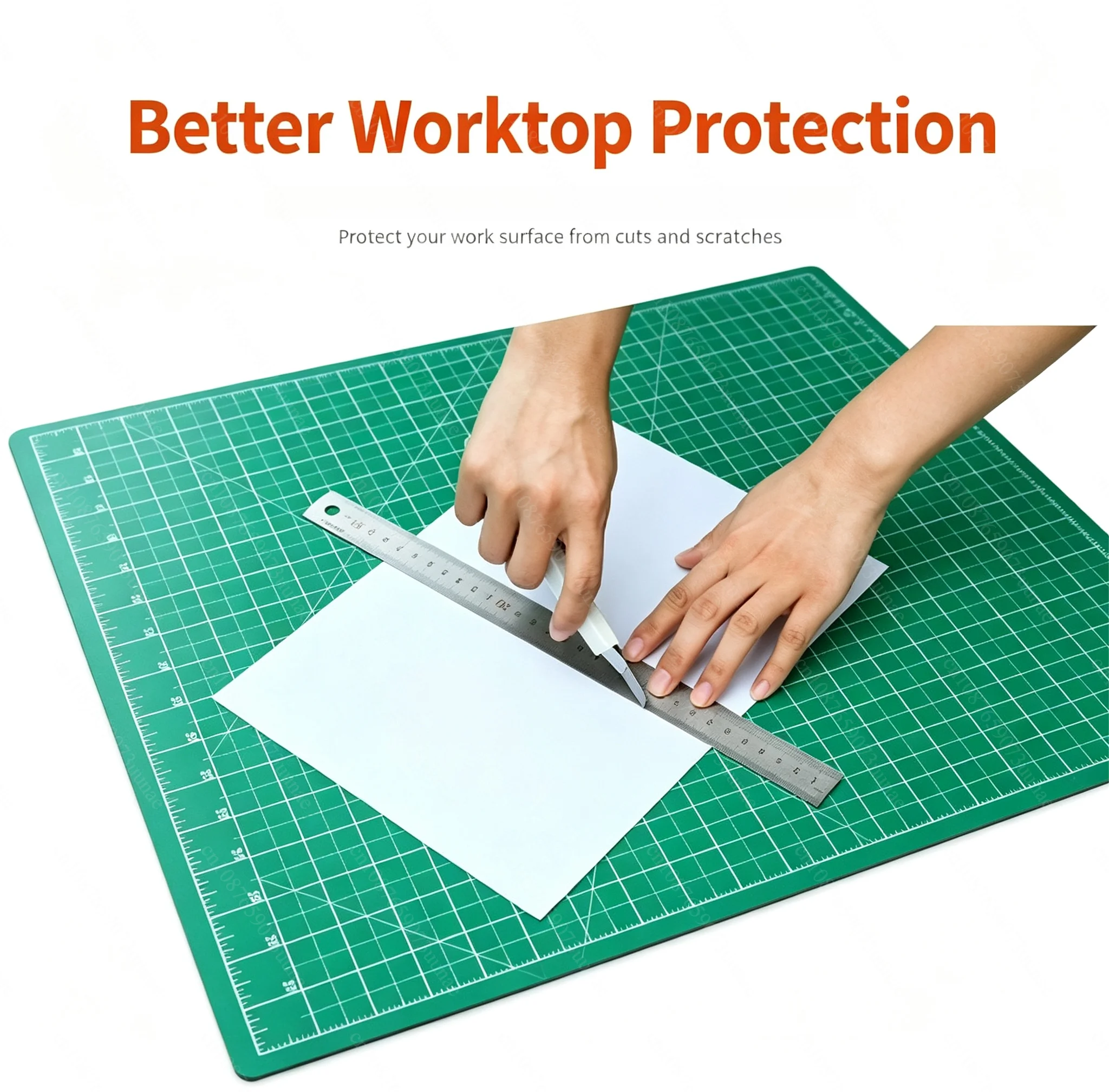 120x180cm A0 Large Cutting Mat 1.2x1.8m Double Sided Craft Self-healing Cutting Pad for Art Advertising Drawing Handmade Project