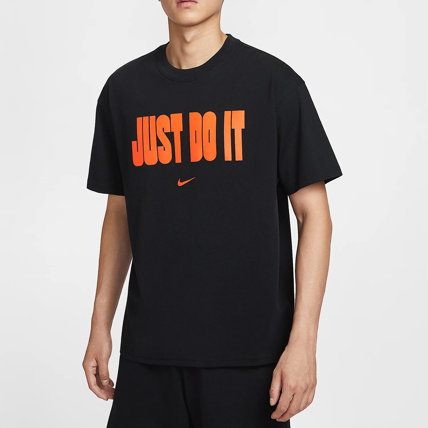 

Оригинальная трикотажная дышащая футболка Nike Just Do It для мужчин и женщин, свободного кроя, с короткими рукавами IV5617-010