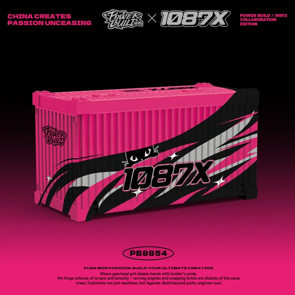 PB8854 Super Drift Racing Klocki Konstrukcyjne MOC Zestaw Słynny Samochód Sportowy Terenowy Model Zestawy Techniczne Klocki Zabawki Prezenty Świąteczne