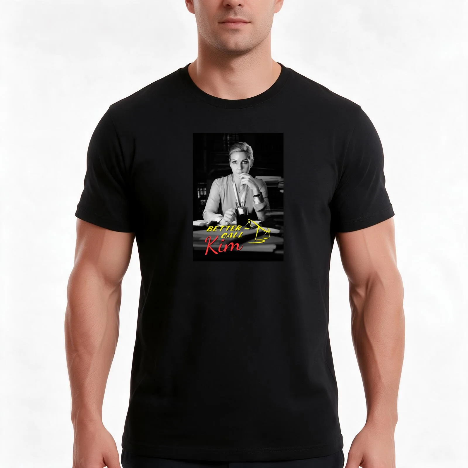 Kim Wexler - Better Call Kim T-Shirt, Summer Casual Cotton Tee, Oversized Streetwear Tops, Vintage Graphic Print, 100% Cotton