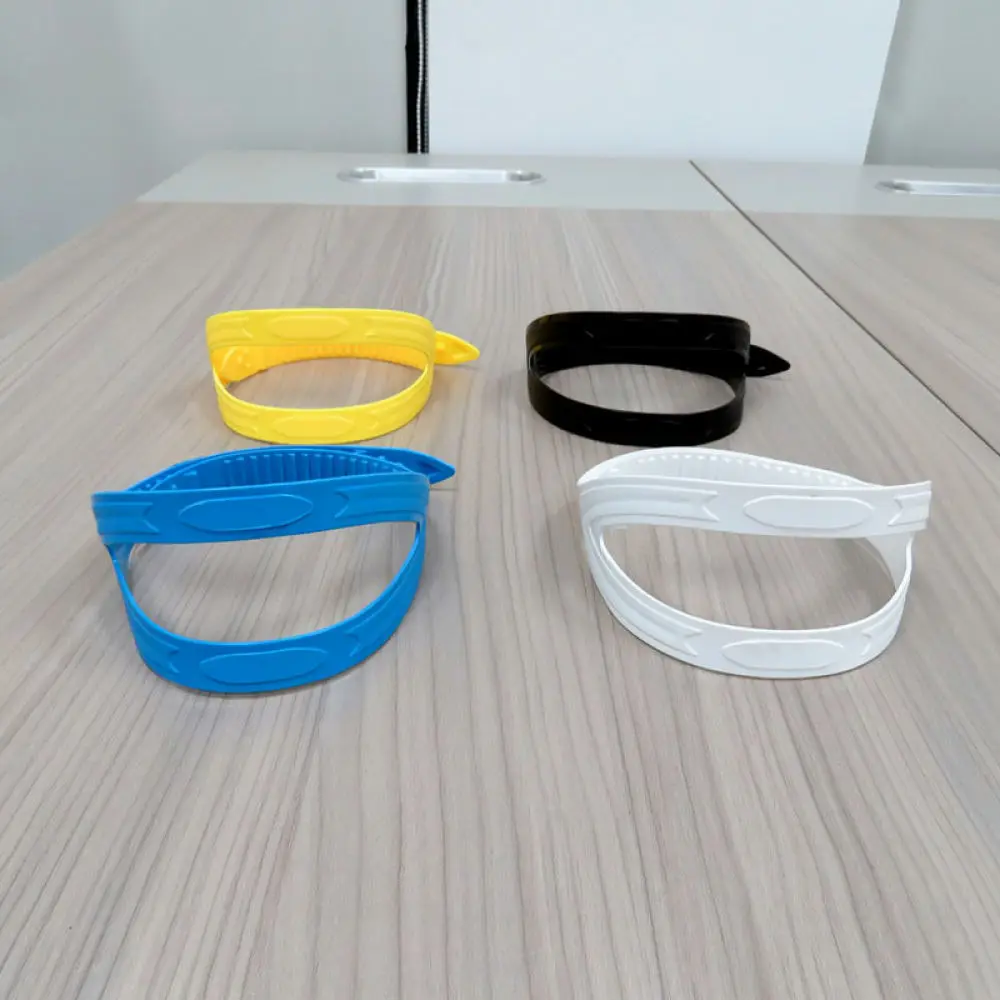High Performance Silicone Scuba Mask Strap Flexible Snorkeling Gear Diving Equipment Universal Fit Swimming Band