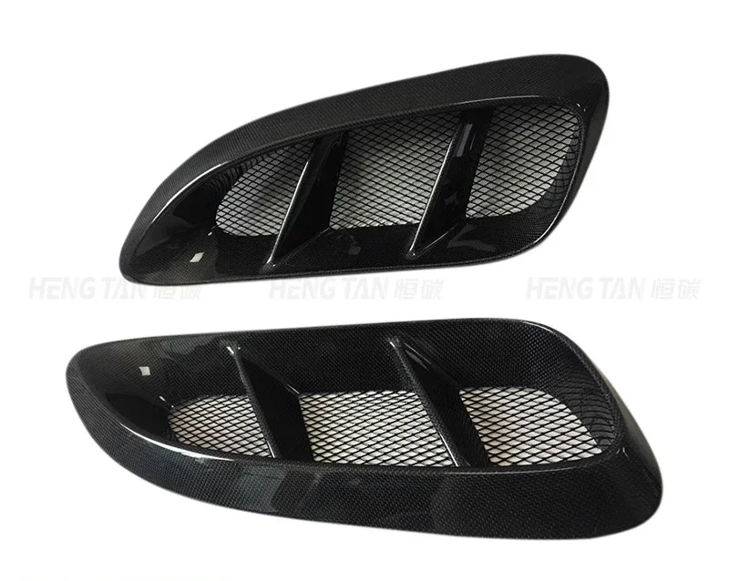 Carbon Fiber Side-out Trend Intake Hood For Porsche 718 Cayman Boxster
