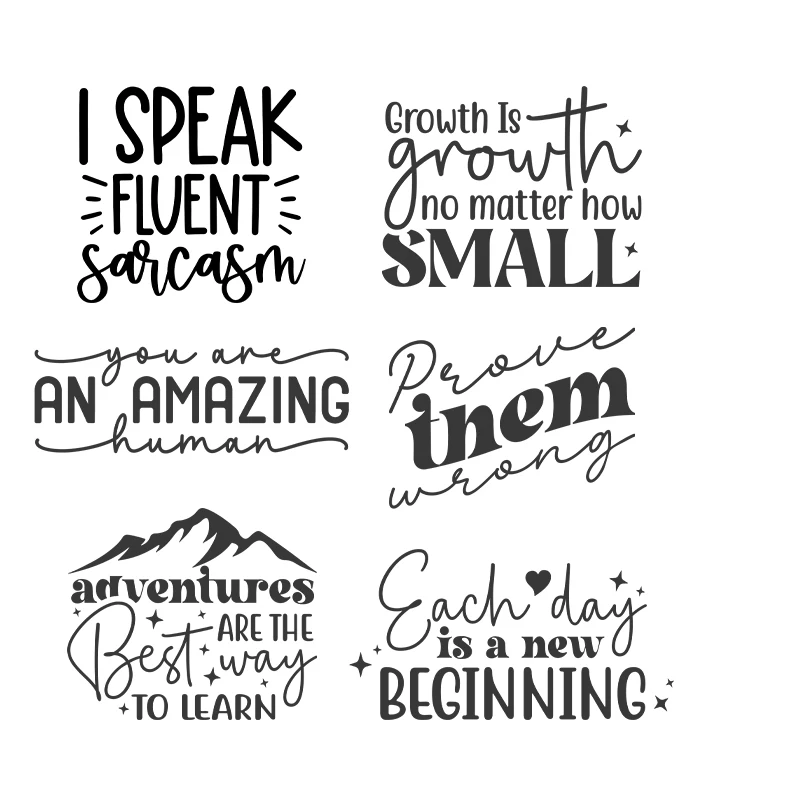 

Fashion Black Letter Heat DTF Transfer Clothing Print Patch Small Amzaing Iron On Transfer Stikcer DIY T Shirts Appliqued