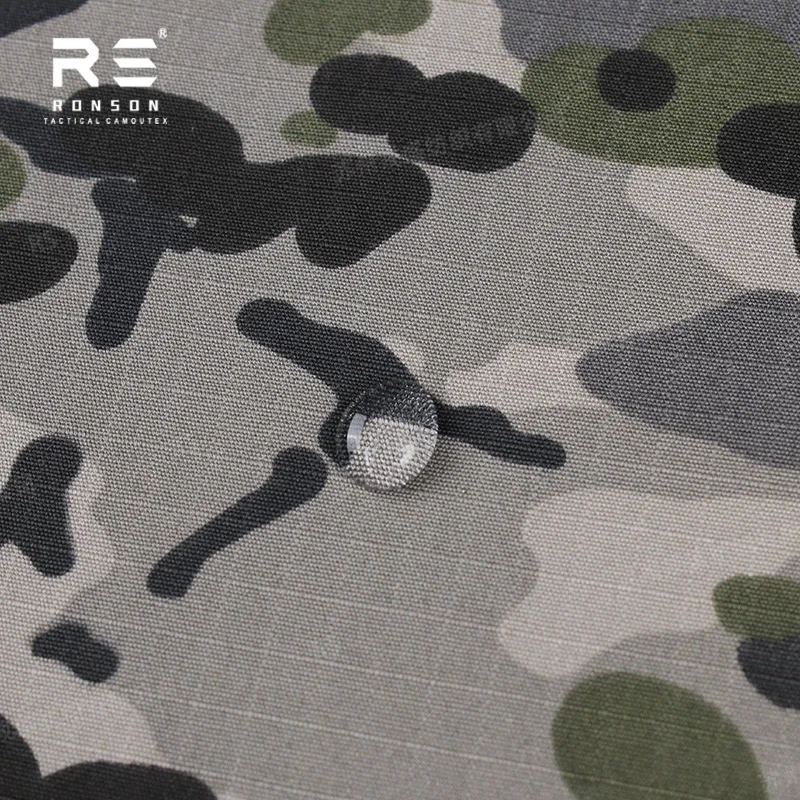Uniforme con patrón de camuflaje de la Marina marítima australiana (MMPU) tejido NYCO50/50 Rip-Stop impreso impermeable NIR para uniforme táctico