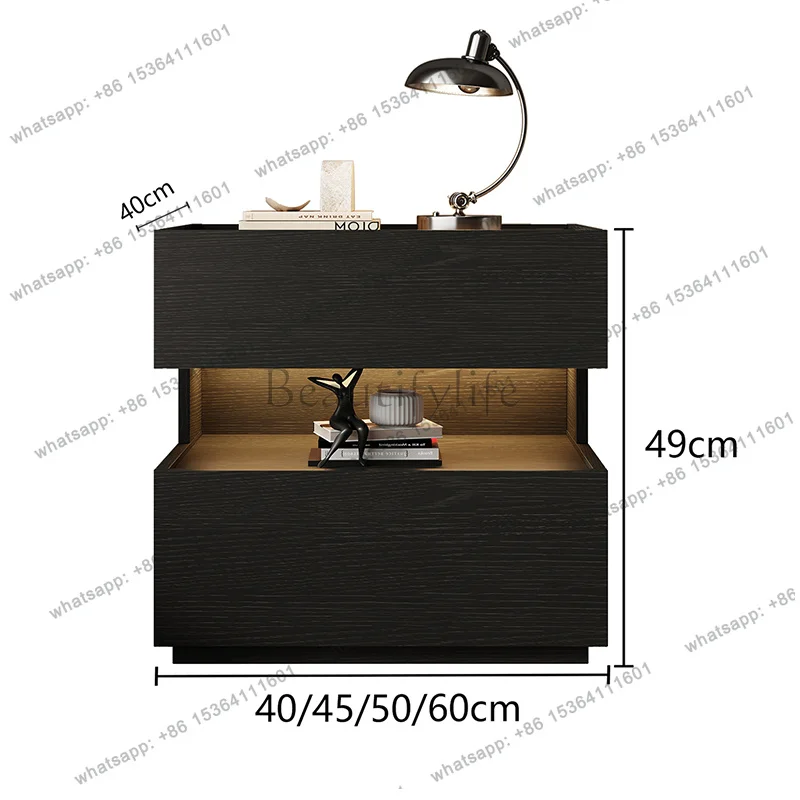 FGCreative Minimalism Night Table Middle Ancient Style Easy Nightstand Bedroom Home Use Mesitas De Noche Bedroom Furniture