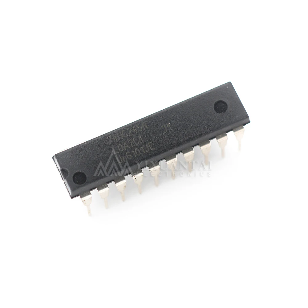 10pcs/Lot  74HC245N  74HC245N,652【IC TXRX NON-INVERT 6V 20-DIP】New and Original