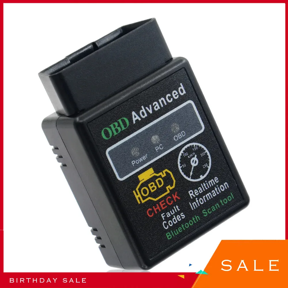 

2024 HH Obd Chip 25k80 Version 1.5 ELM327 HH OBD Advanced OBDII OBD2 Bluetooth Mini ELM327 Wireless Converter Scanner