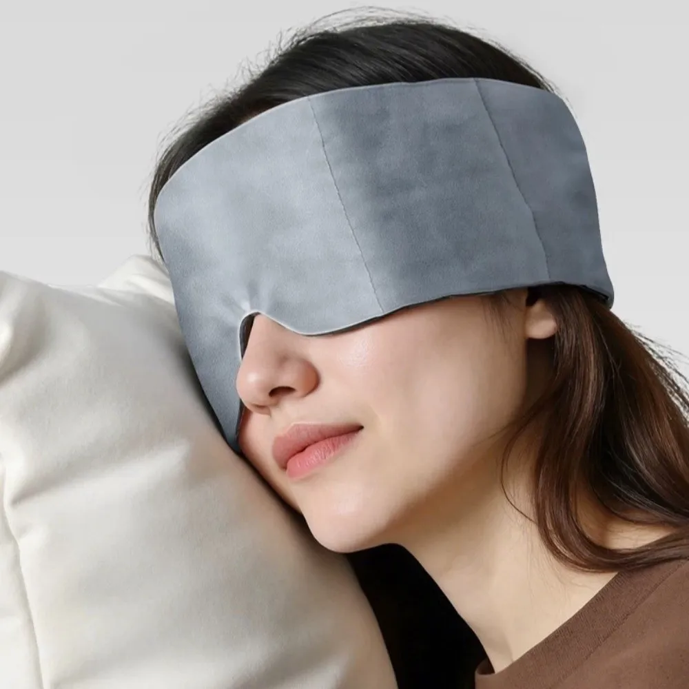 Comfortable Fit Gravity Sleep Mask Breathable Micro Pressure Weighted Eye Mask Creative Eye Protection Light Blocking Mask
