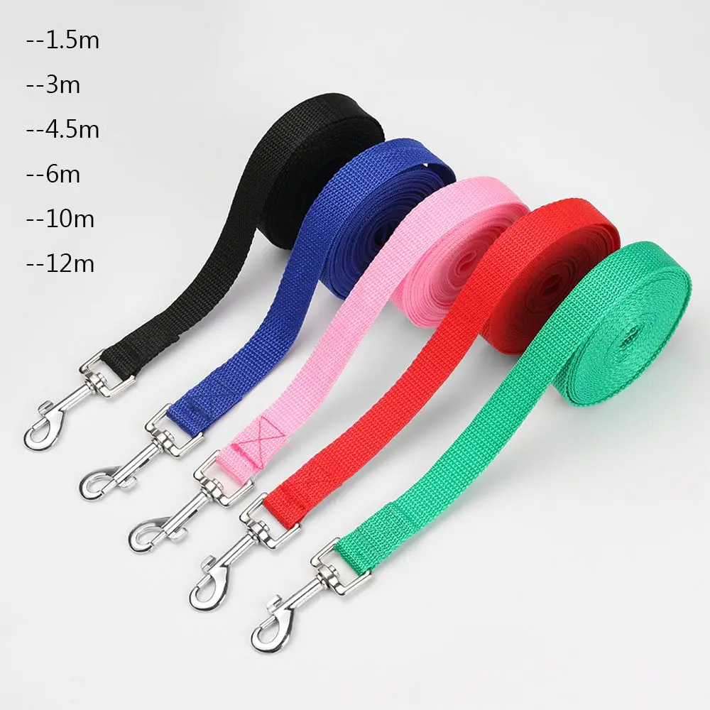 Flexible Dog Lead Leash Pet Supply Puppy Walking Training Traction Rope Cats Dogs Harness Collar Leash Strap Belt