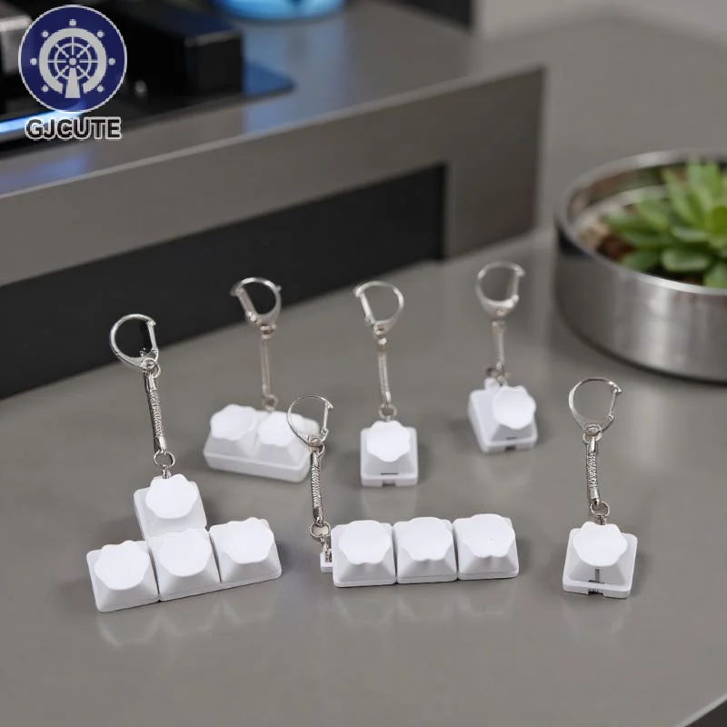 

Милый брелок для клавиатуры с кошачьей лапой, креативная игрушка для снятия стресса, брелок для ключей, механические колпачки для ключей, декомпрессионные игрушки, сумка, кулон