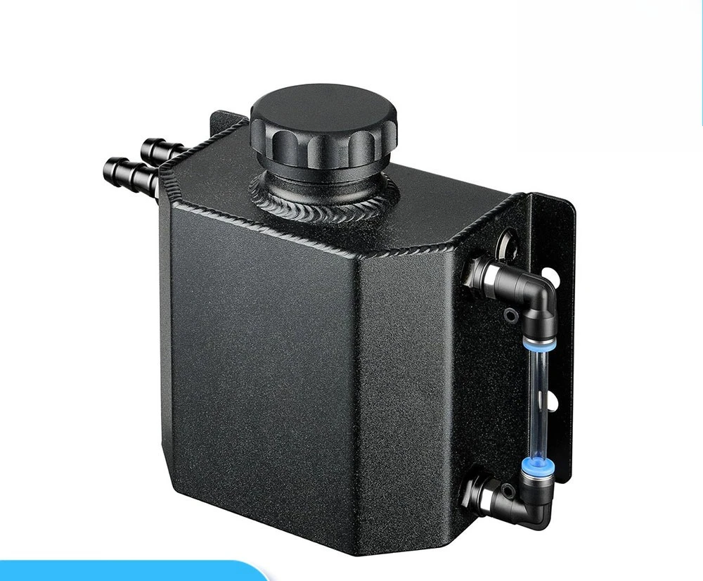 Car modification accessories Square ventilation machine Oil pot modification 1L 2L fuel tank Universal car