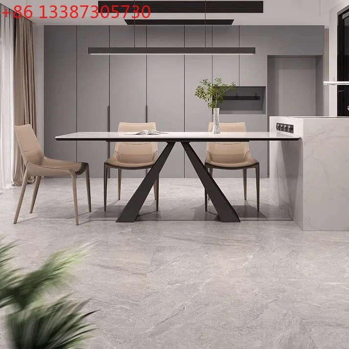 

Итальянский минималистичный обеденный стол, гостиная, домашний обеденный стол