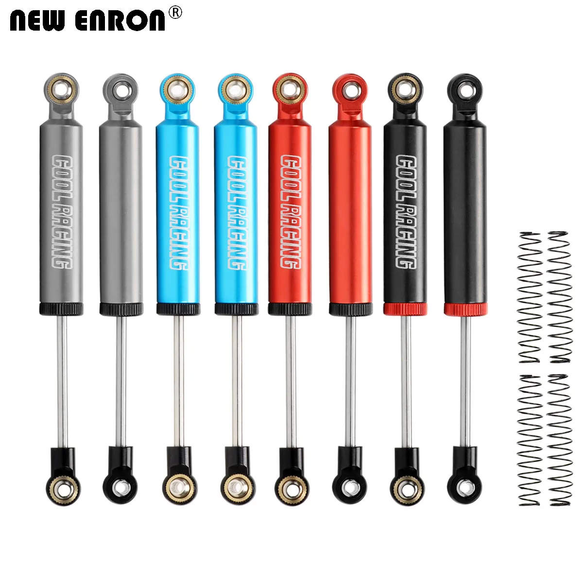 Metal CNC Built-in Spring Shock Absorber 60MM-110mm for RC 1/10 Axial SCX10 90046 TRAXXAS TRX4 Redcat Upgrade Part