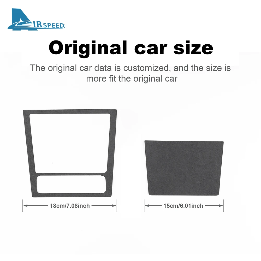 Car Gear Storage Panel Cover Trim Sticker Italy Super Suede For Volkswagen VW Golf 6 GTI R MK6 2008-2013 LHD RHD Accessories