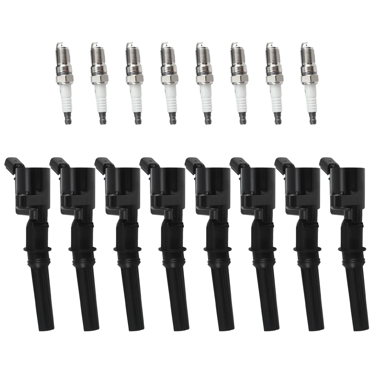 8PCS 3W7Z12029AA SP-479 Ignition Coil&Spark Plug for Ford Lincoln F150 E-350 E-250 E-150