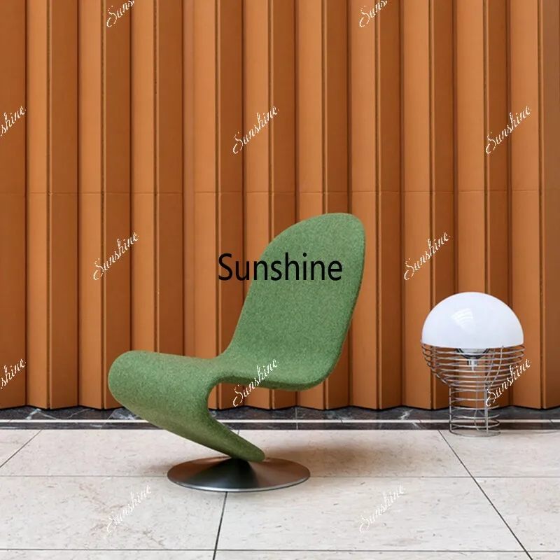 Jane European modern special-shaped snake chair model room hotel villa S-shaped chair
