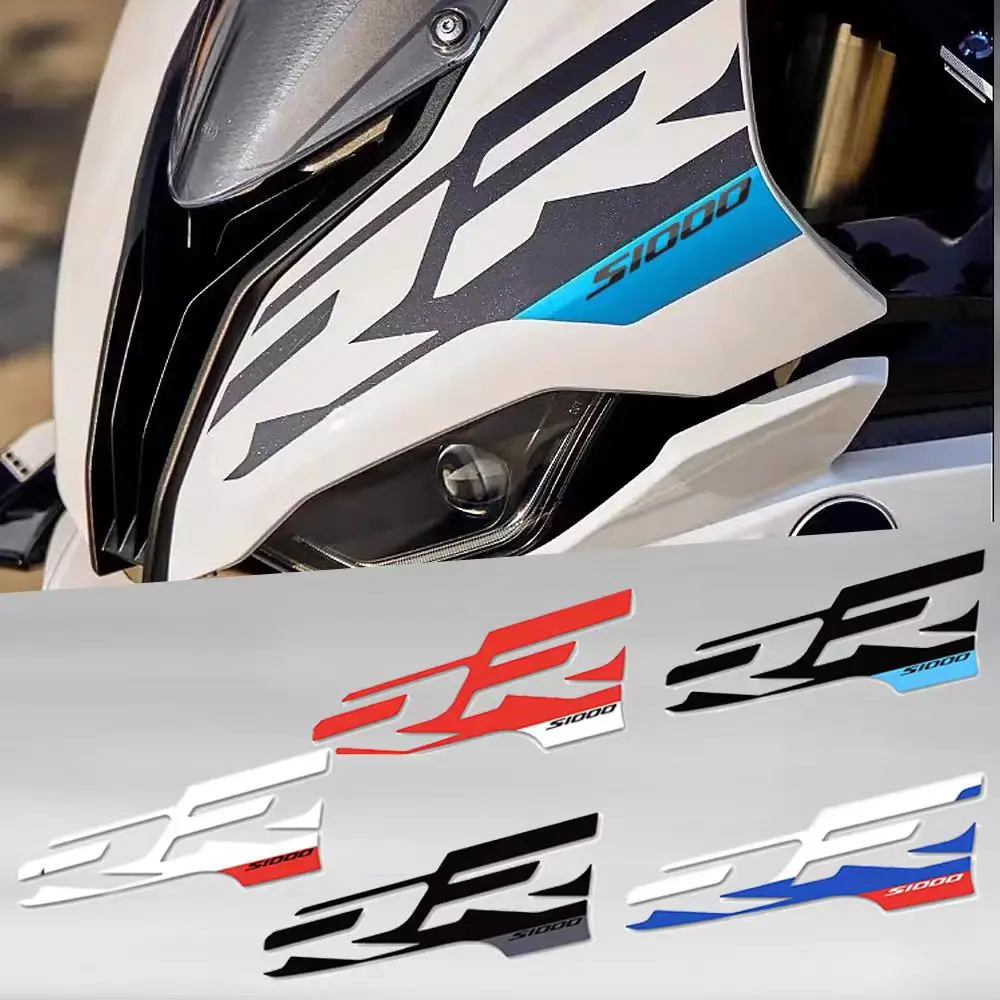 Motocicleta cabeça carenagem adesivo para BMW, Motorrad S1000RR 2019-2023