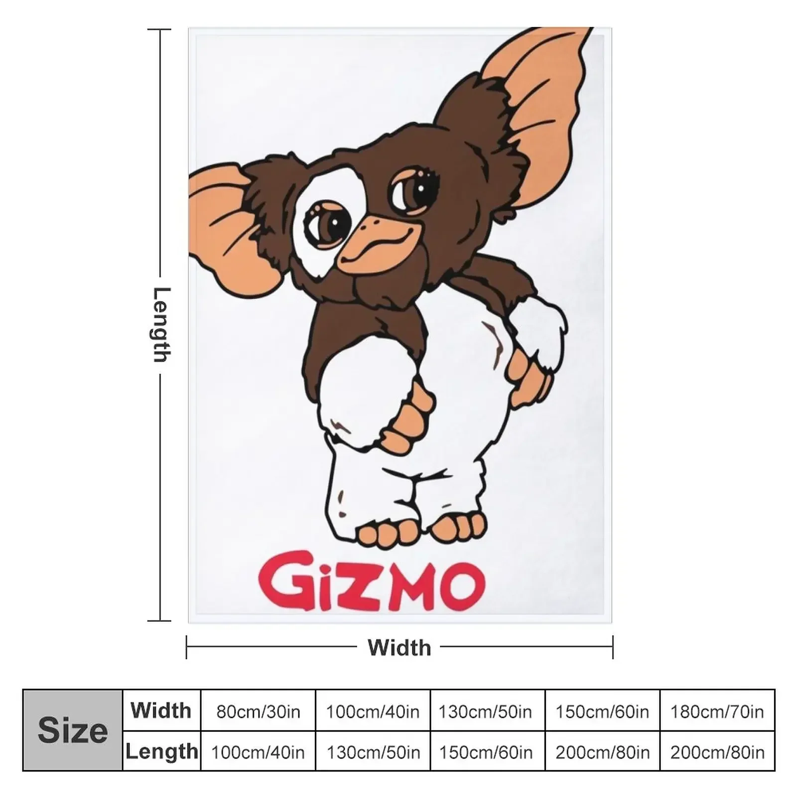 gizmo Throw Blanket Blankets Sofas Of Decoration Summer Beddings Luxury Brand Blankets