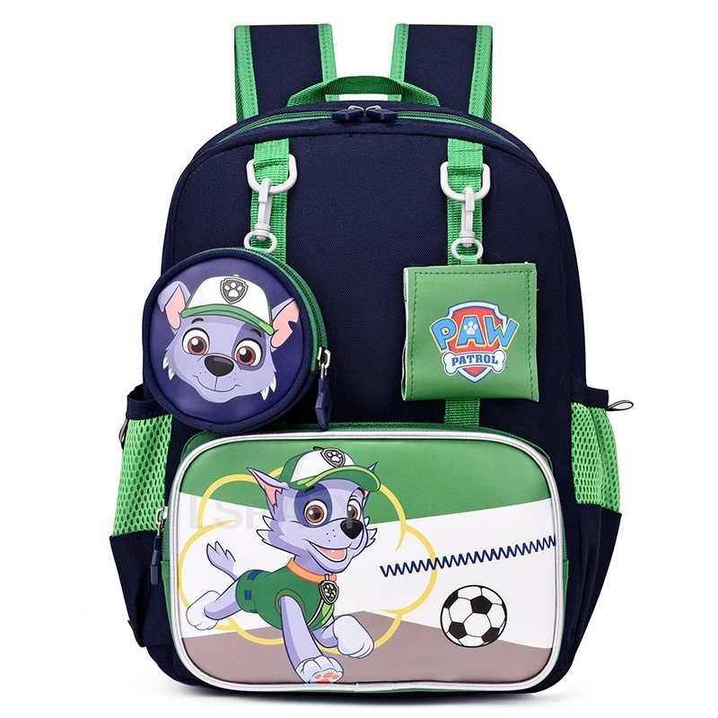 Paw Patrol Cartoon Bag Anime Children Backpack Skye Everest Marshall Chase Boys Girls Pat Patrouille Birthday Backpack Toys