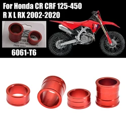 CNC Front Rear Wheel Hub Spacer For Honda CR125R CR250R CRF250R CRF450R CRF450RX CRF450X CR 125R CRF 250R 450R 450X RX 2004-2020