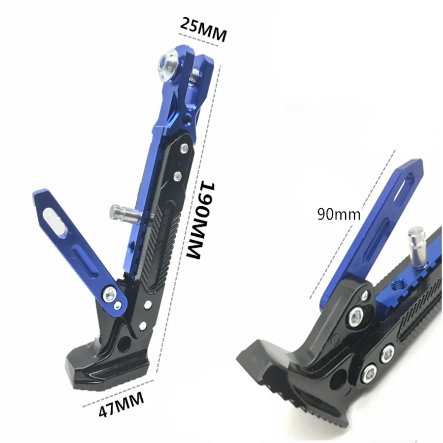 Motorcycle adjustable tripod foot side bracket for YAMAHA R6 R25 R3 FZ1 FAZER FZS 1000S YZF 600R Thundercat R1