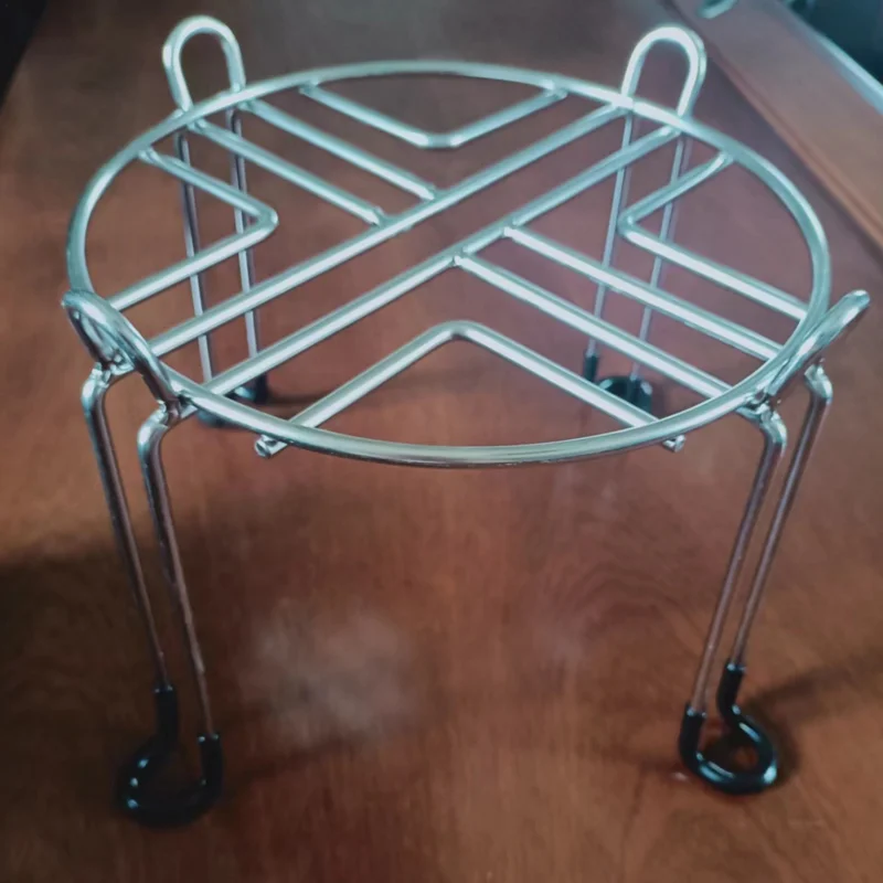 Stainless Steel Water Filter Stand – 9" Base, 6" Tall, Detachable Legs – Replacement For Berkey Big, Travel & Royal Gravity Systems