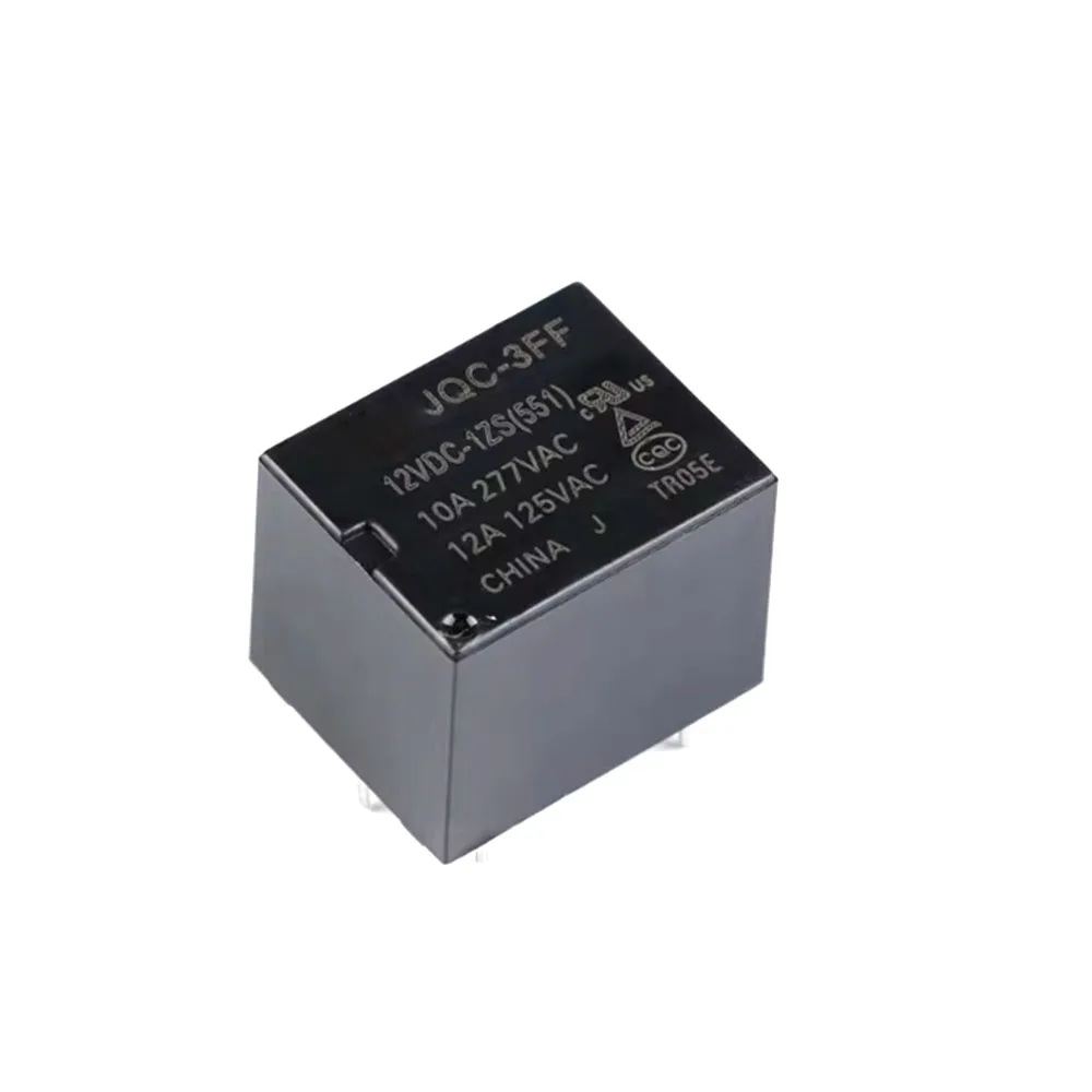 5 unids/lote relé JQC-3FF- 005 012 024-1ZS 10A 5 pines