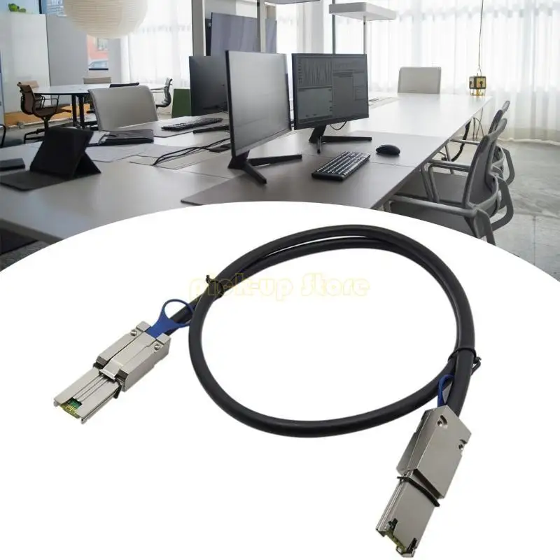 Q5WA Mini 26PIN Hybrids Cable SFF-8088 до SFF-8088 Кабель легкой установки 1 млн. Гбит / с SAS2.0 Кабель для систем рейдов